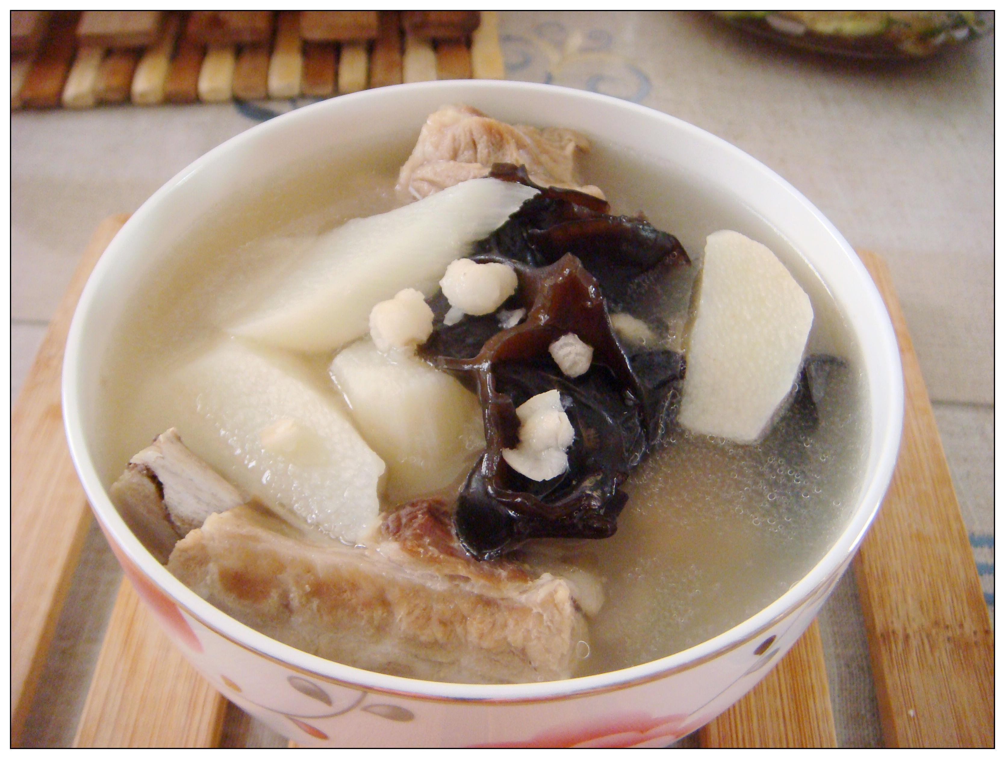 山药薏米大骨汤
