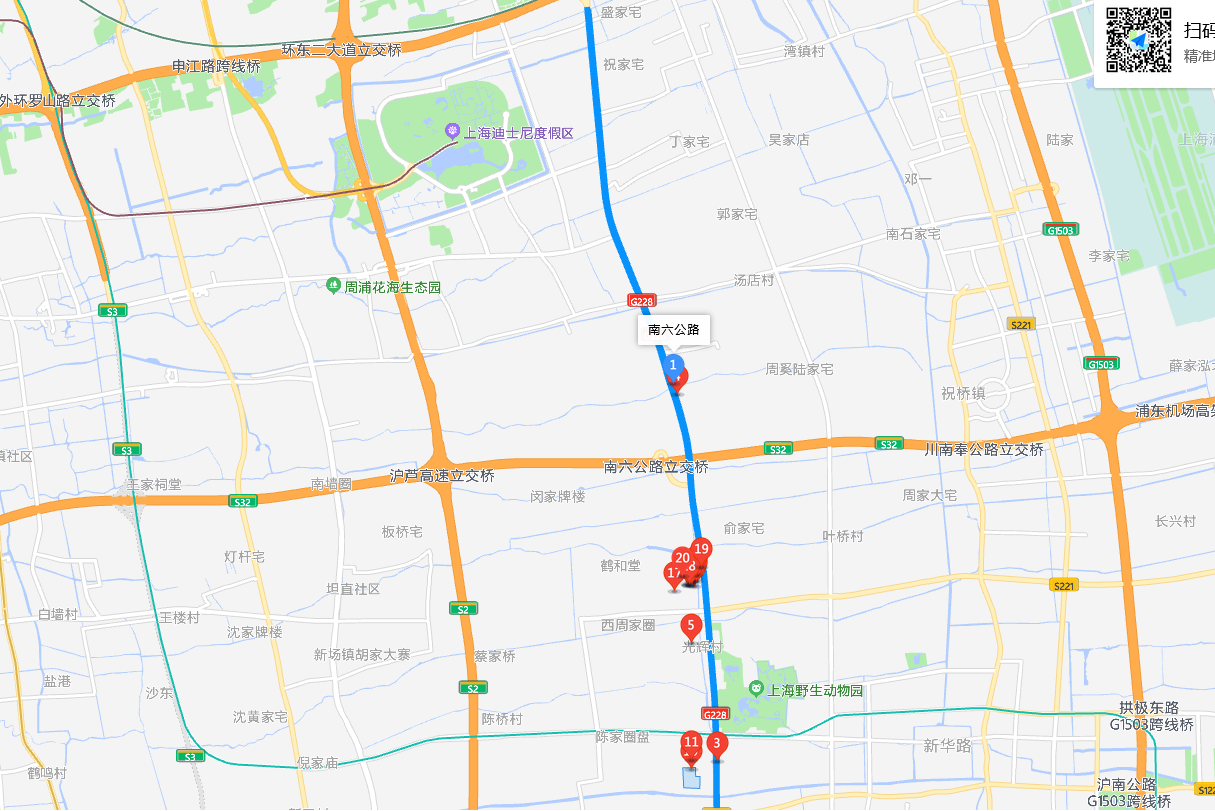  p>南六公路6993支弄177号位于上海市浦东宣桥,共计房屋1户. /p>