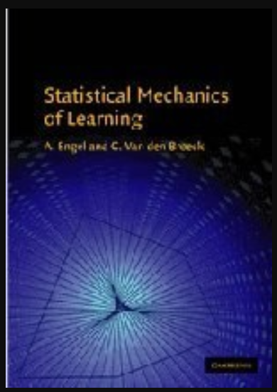 Statistical Mechanics of Learning_百度百科