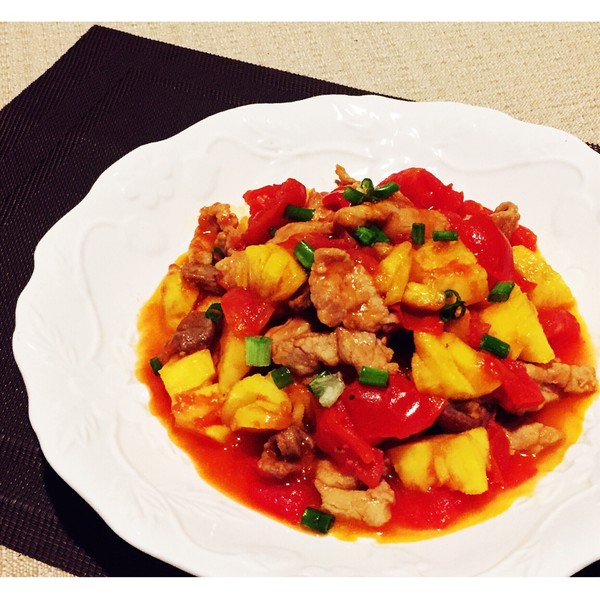 肉炒西红柿