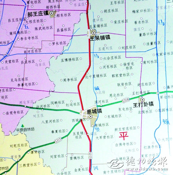 德州地图
