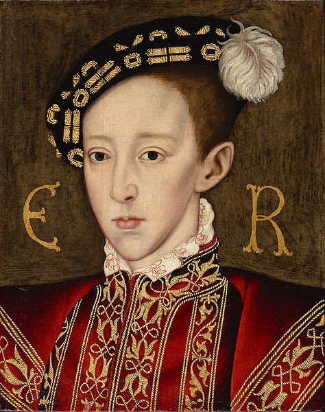  p>爱德华六世(英语:edward vi,1537年10月12日—1553年7月6日),名叫