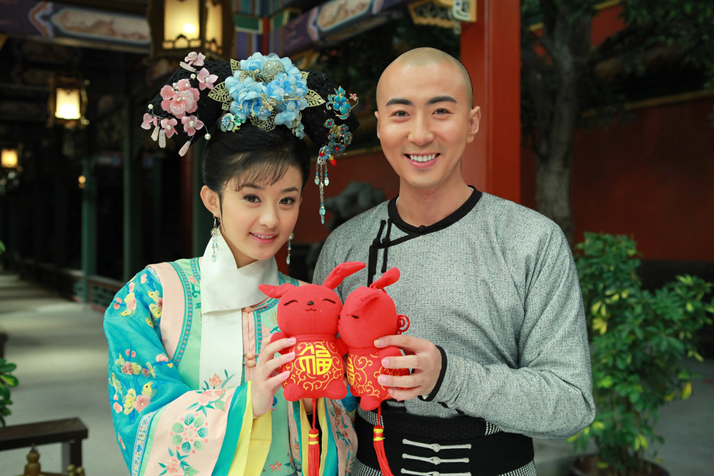 是在电视剧《 a target="_blank" href="/item/还珠格格第二部/54781"