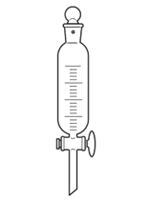 筒形刻度分液漏斗