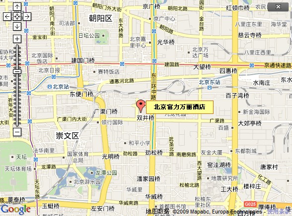 北京万丽富力酒店