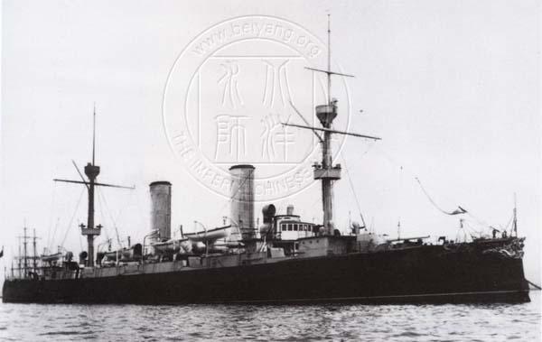 北洋水师练习舰"威远"号管带. /p>