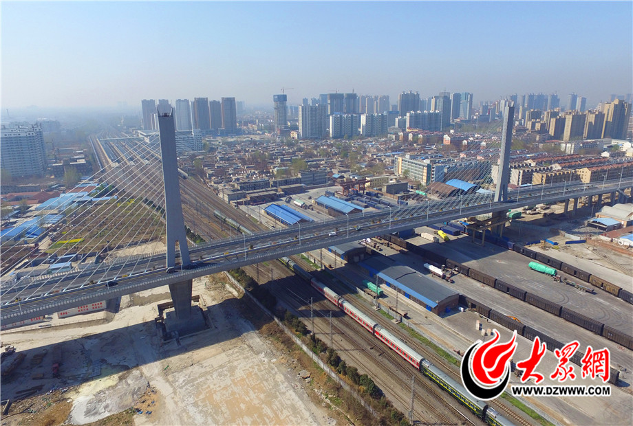 菏泽市丹阳路跨铁路立交桥工程