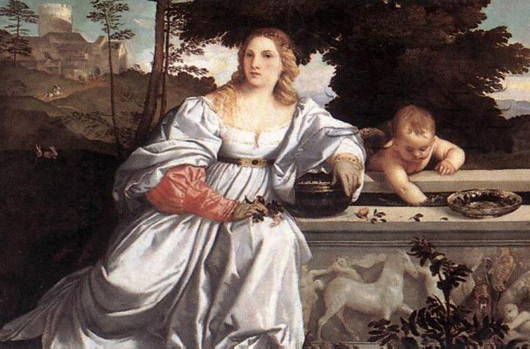 " data-lemmaid="342731">提香·韦切利奥 /a>于1514年创作的布面油画