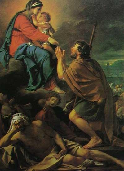  p data-id="gn8eg6xbix">此画所绘为一个圣经故事:在圣母逃往埃及