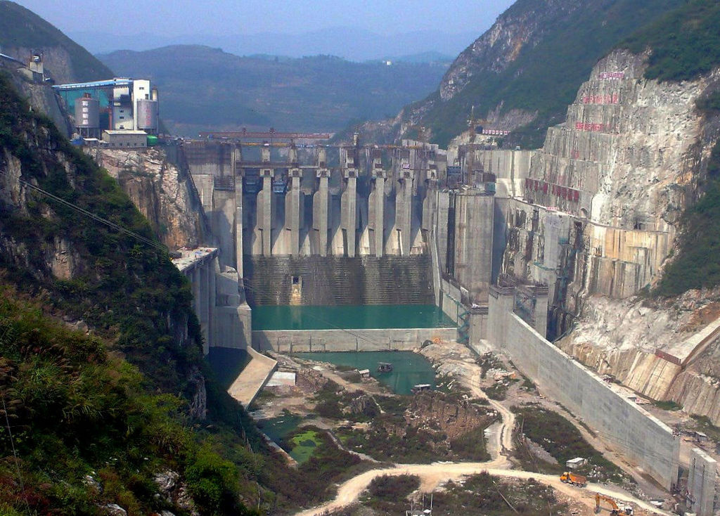 思林水电站