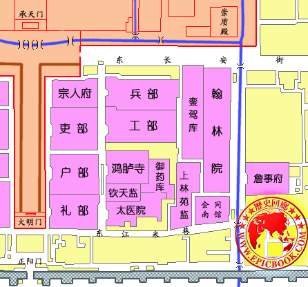  p>东交民巷全长为1552米,西起 a target="_blank" href="/item