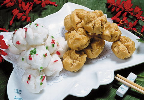 碗耳糕又名"娃儿糕",贵州贵阳地区传统特色