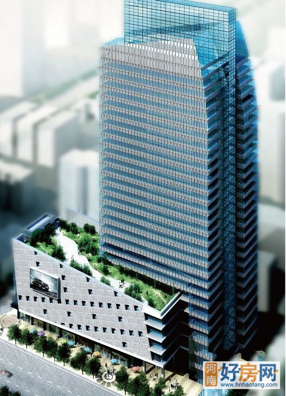  p>郑州时代国际广场本项目占地11407.70平米,总建筑面62767.