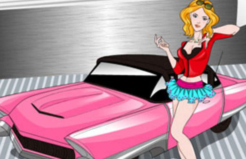 香车美女换装