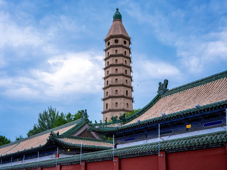 承天寺（宁夏银川市地标性古建筑）_百度百科