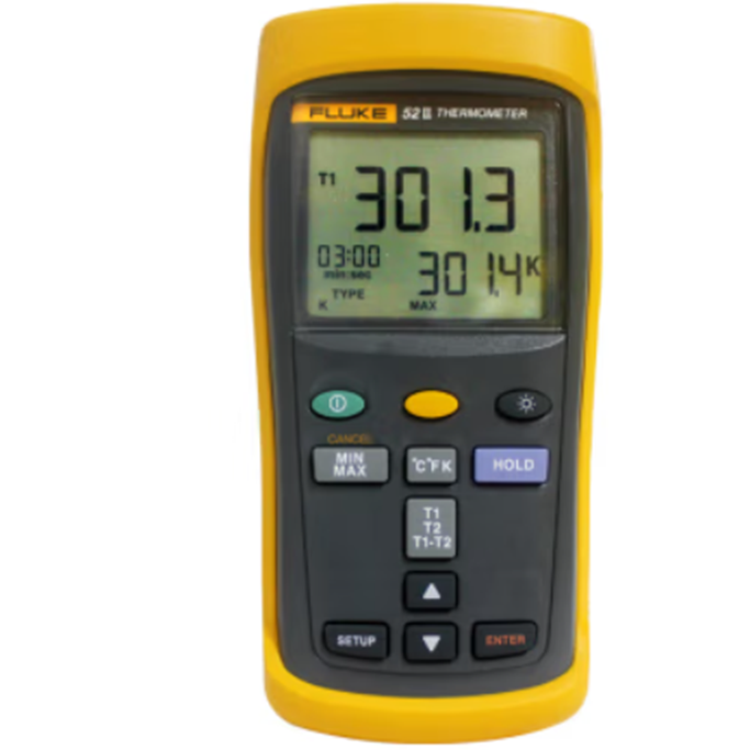  p>《接触测温仪》,温度范围是 -200℃~1300℃(-328℉~2372℉)