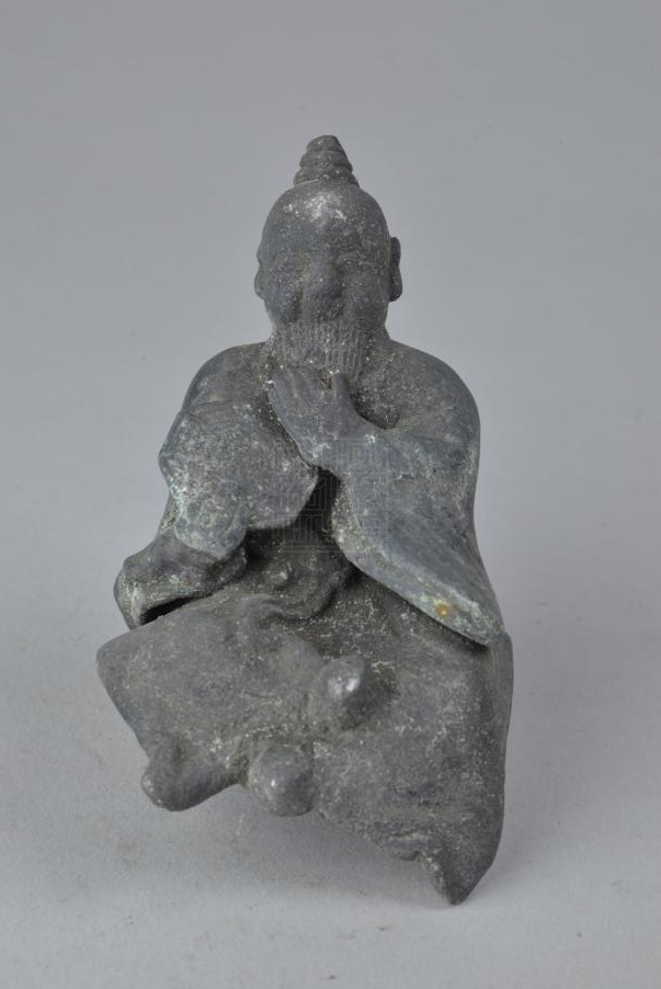 清太上老君铜像