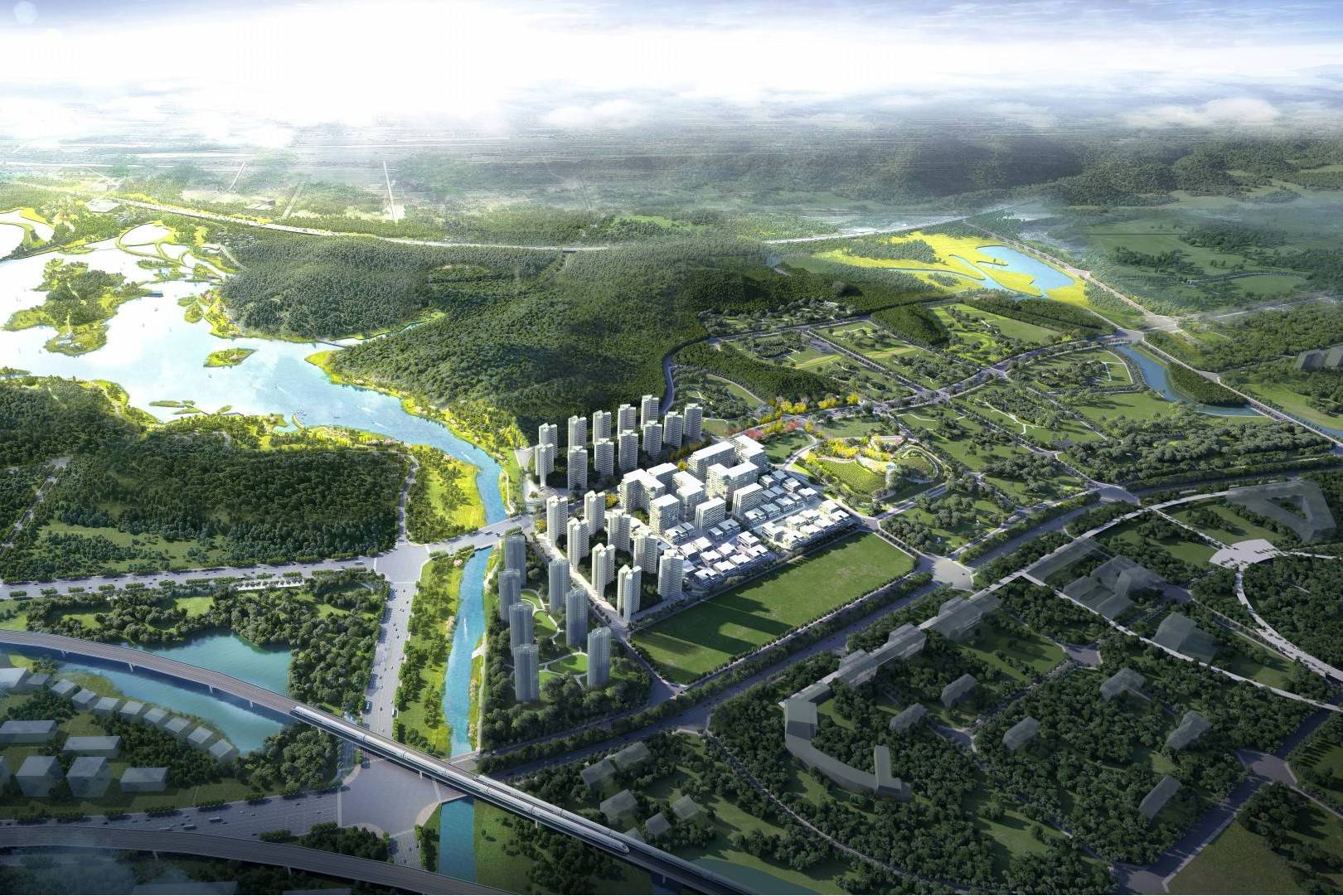 广东惠州仲恺潼湖生态智慧区智能科技聚集园