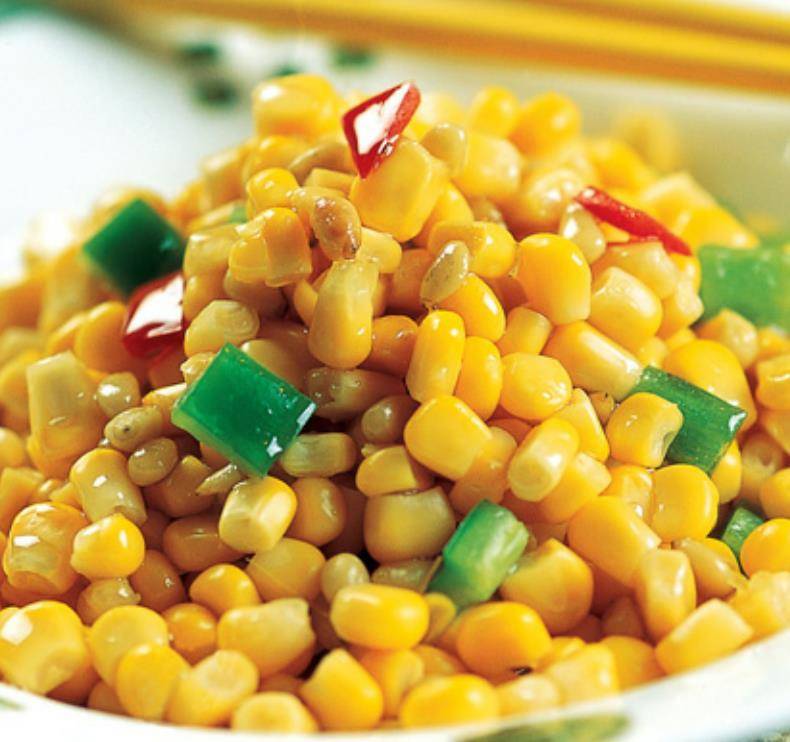 清炒甜玉米粒