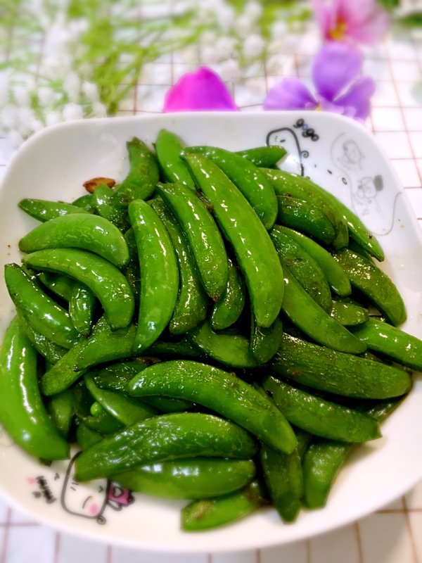 甜豆带子