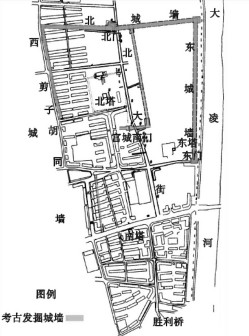 三燕龙城考古发现的城墙
