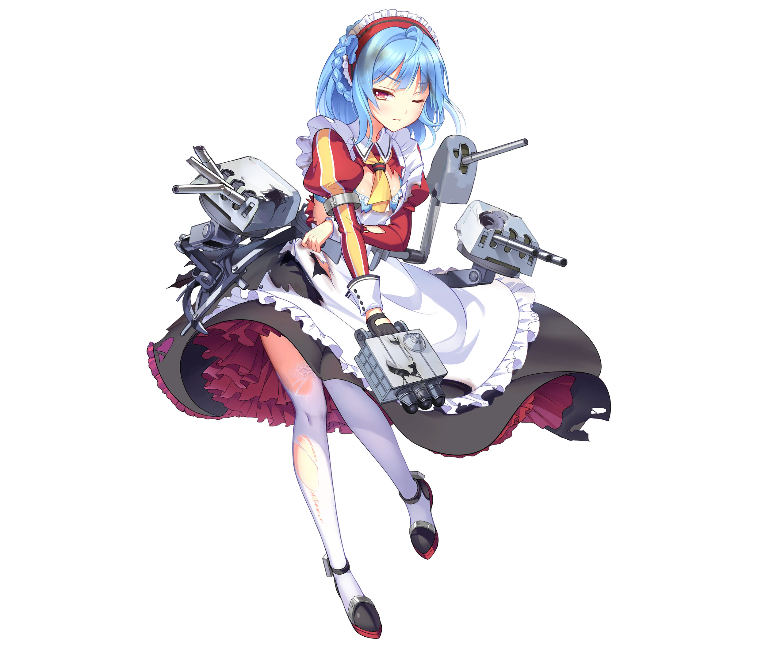 卡尔斯鲁厄是一名莱茵阵营的r级轻巡舰娘,原型为德国柯尼斯堡