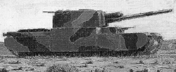 o-1型120吨重战车