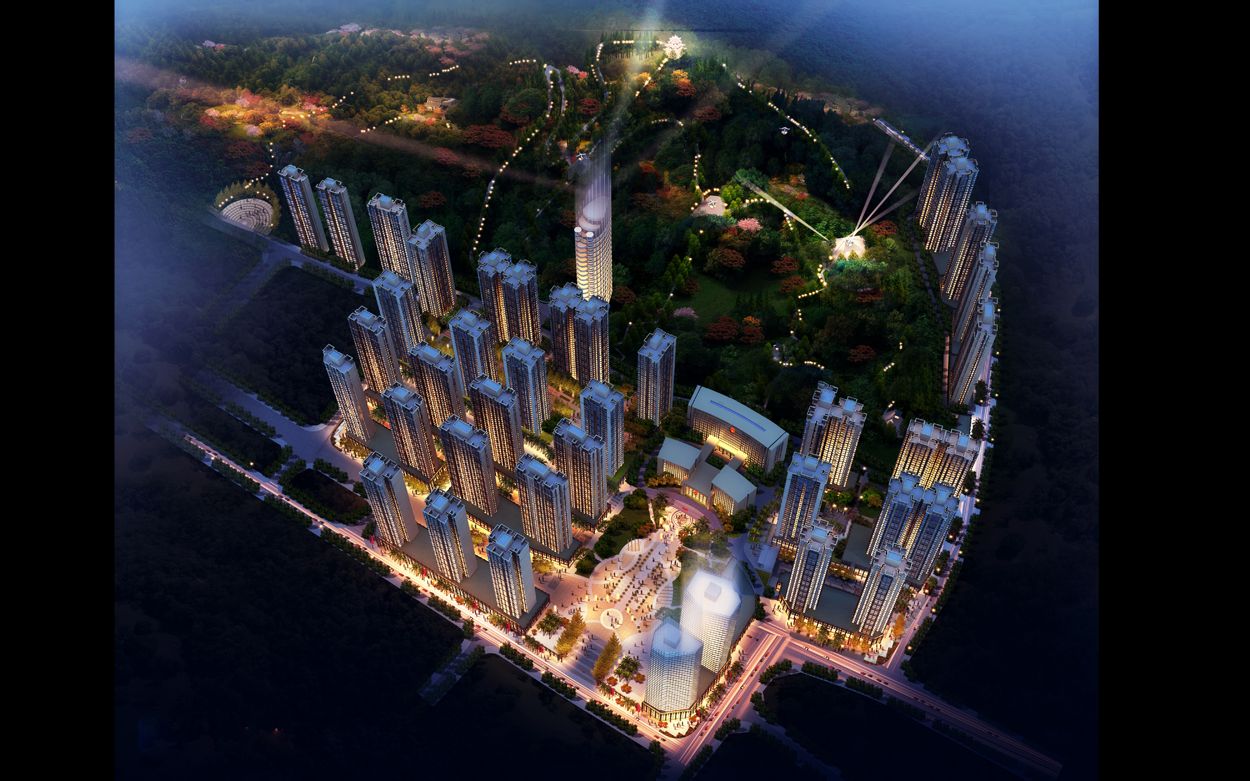 data-id="gn7zwfr7g5">遵义县万象广场片区旧城改造项目—"万象国际城