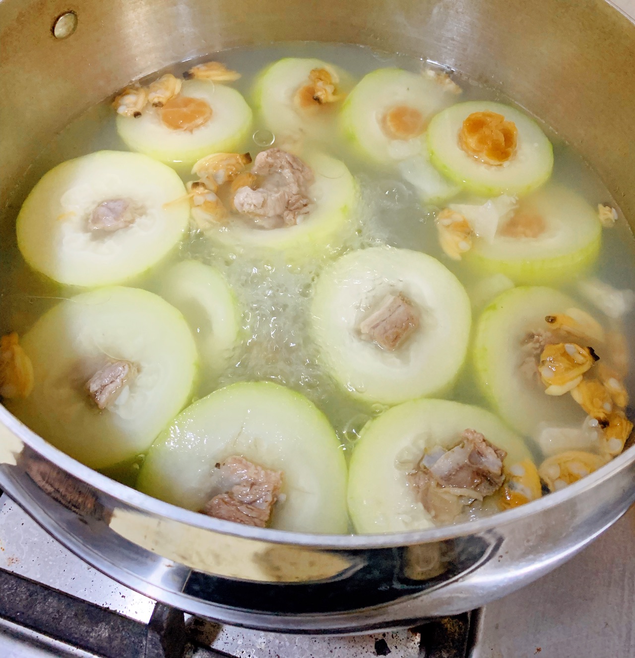 节瓜瑶柱汤