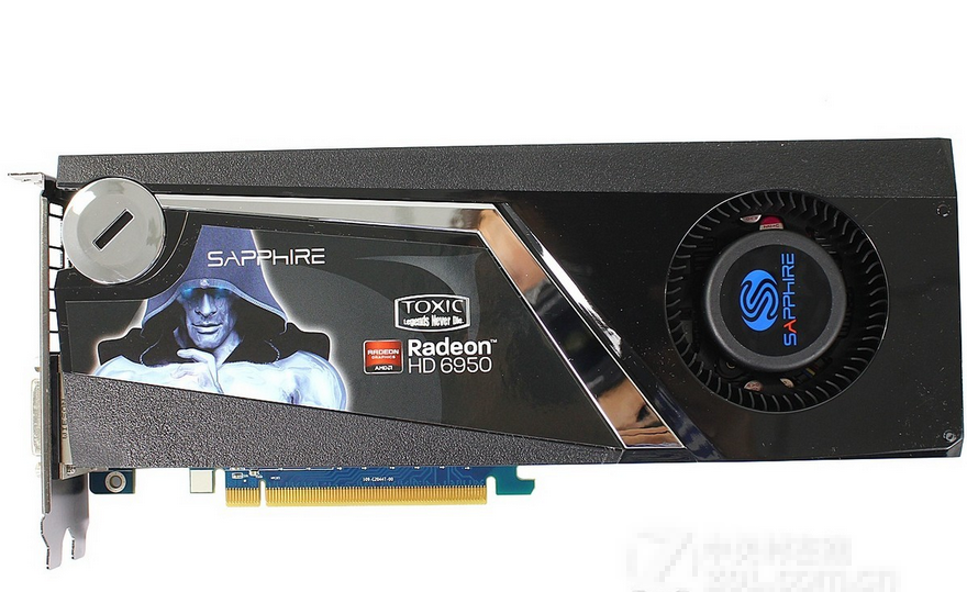 蓝宝石hd6950 toxic 2gb gddr5