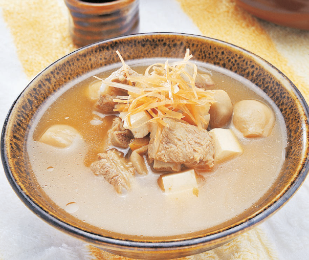 草菇排骨汤