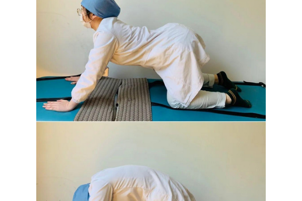  p>收腹是用力吸气将腹部收紧的 a target="_blank" href="/item/动作