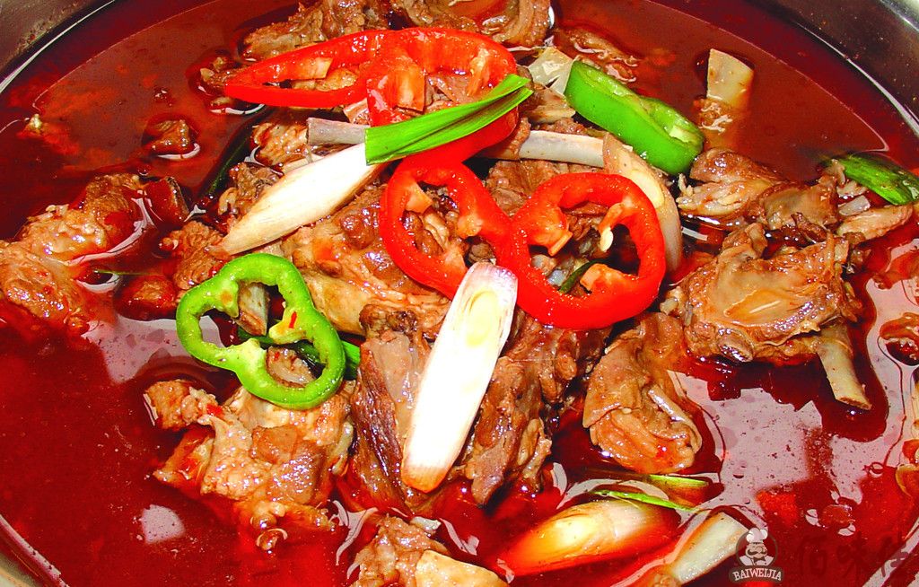 香辣狗肉火锅