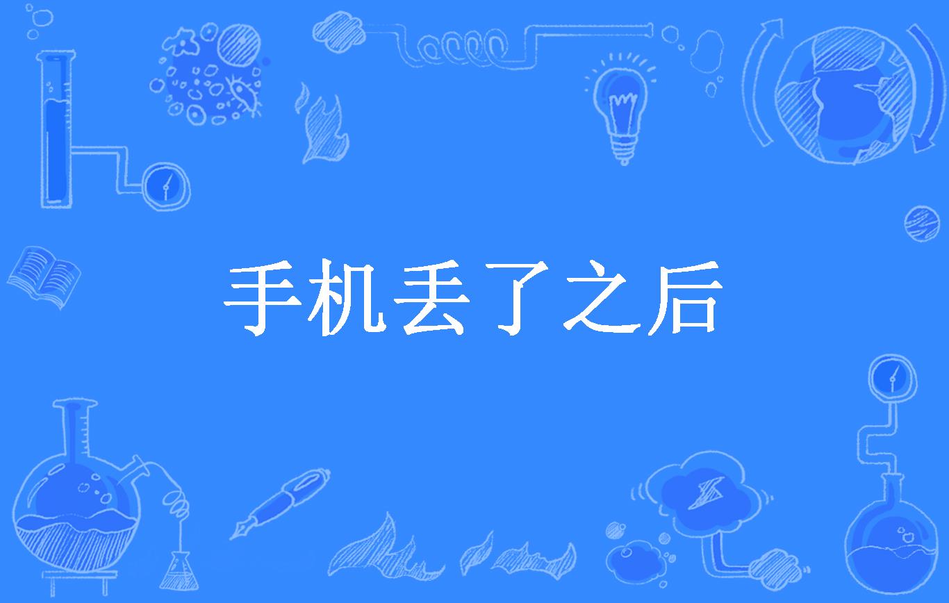 手机丢了之后