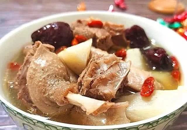 淮山红枣老鸭汤