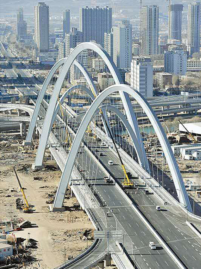 北中环桥,太原市第10座跨<a target="