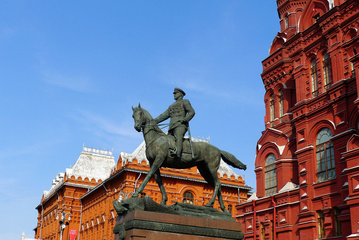 朱可夫元帅雕像