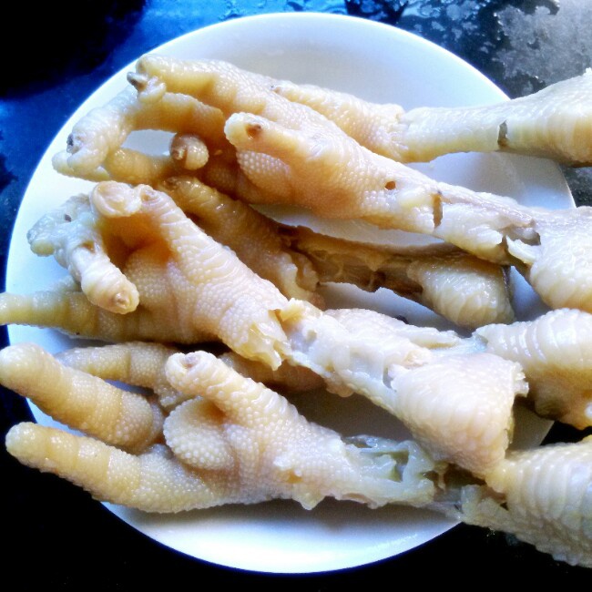 白煮鸡爪