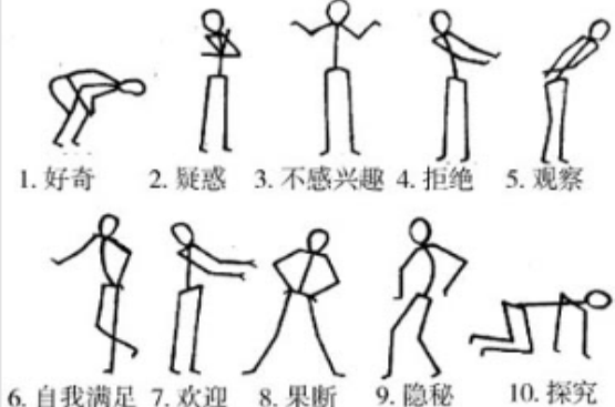  p>躯体语言包括了胸,腹,腰,背,肩的动作.