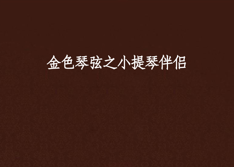 金色琴弦之小提琴伴侣