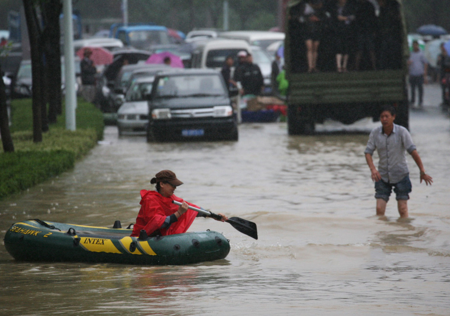 2013浙江余姚水灾
