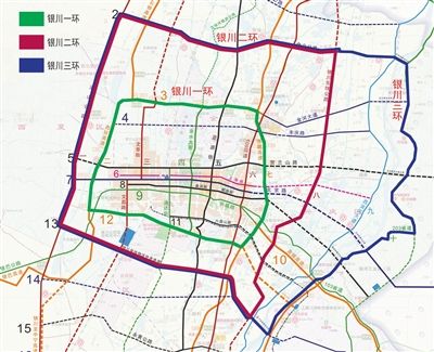  p>银川一环以绕城快速路为基础,覆盖了银川市主要城市商业综合体和