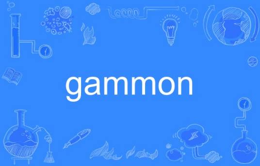 gammon_百度百科