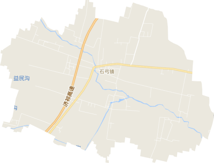 <p>石弓镇地形图