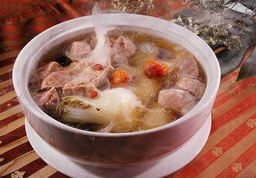 猪肺百合杏仁汤