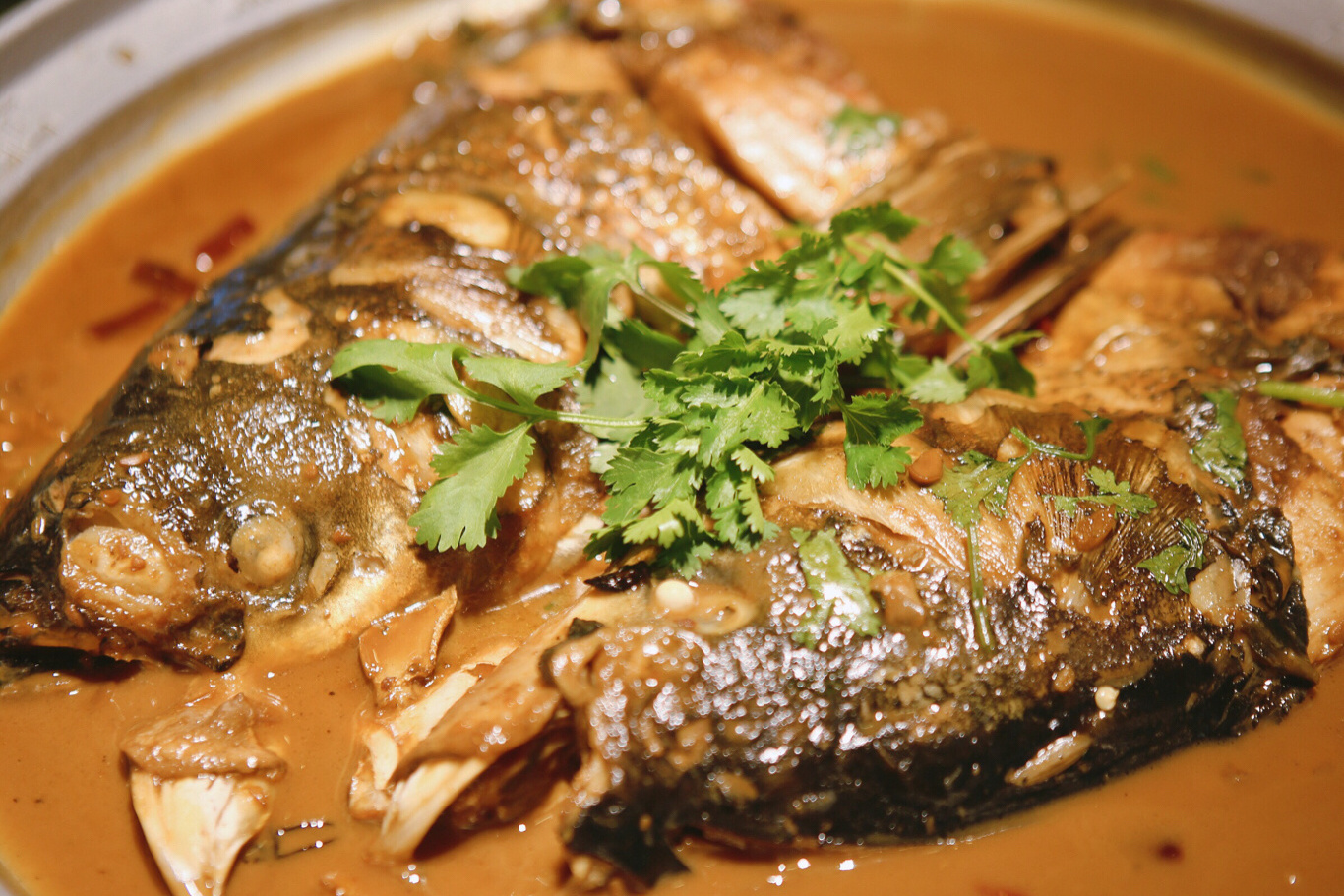 日式红烧鱼头