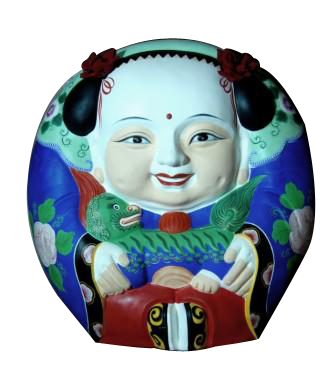 当代泥塑大阿福