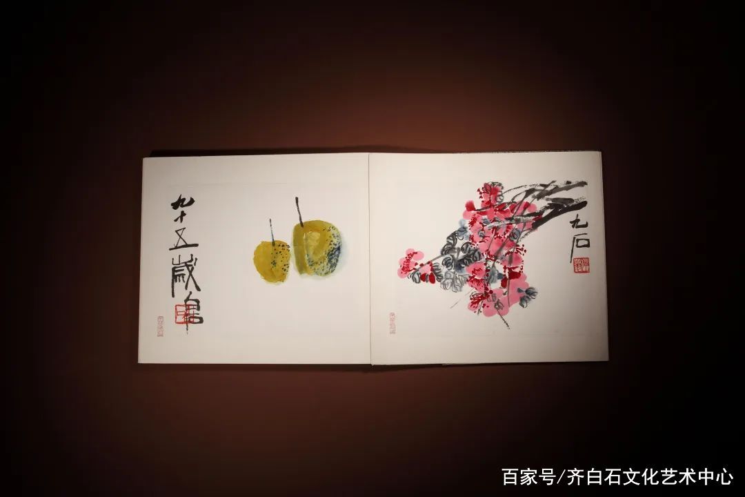 少白汤发周解味：北京荣宝库存的齐白石《花卉蔬果册》好在哪里_