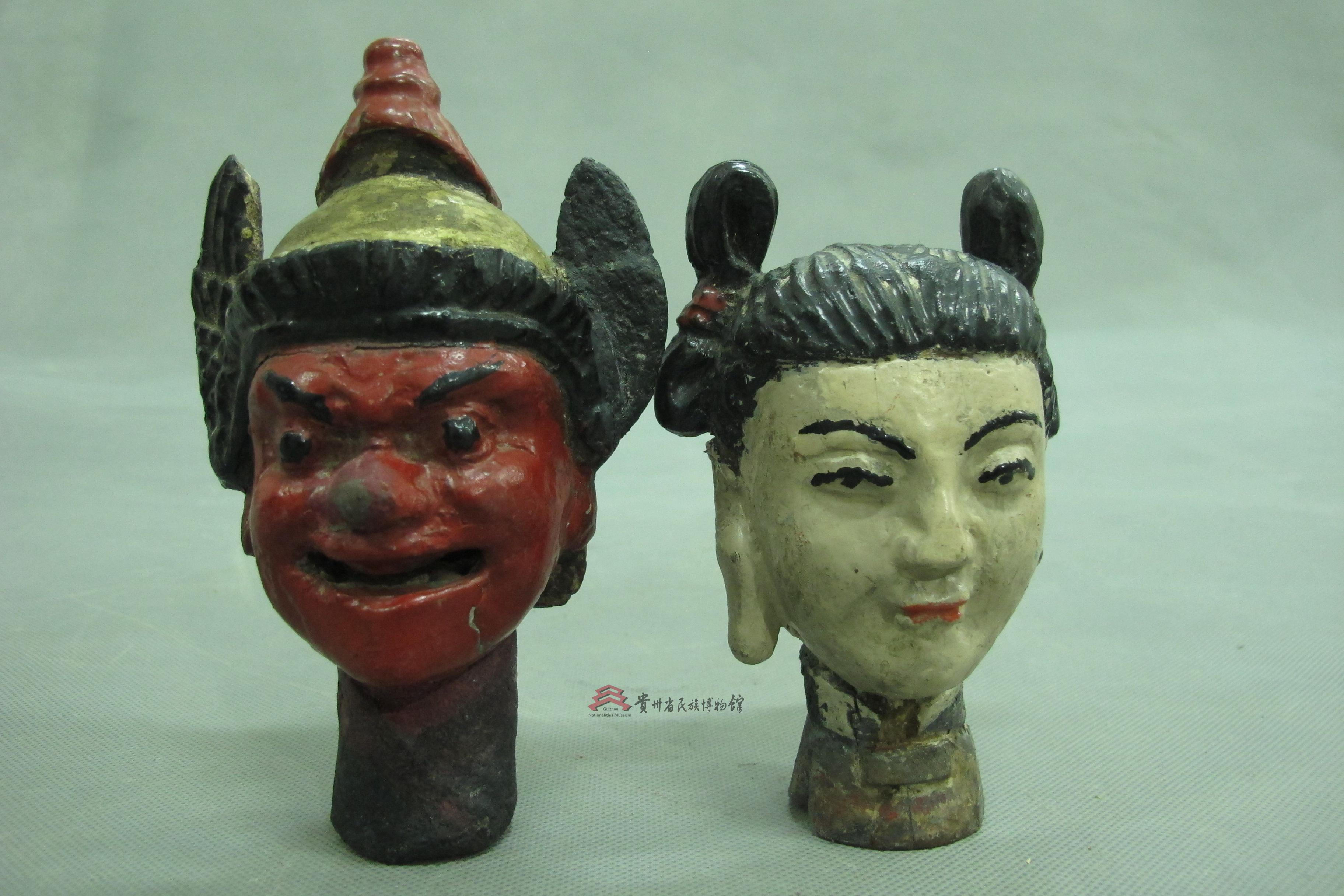 民国湖南溆浦傩傩公傩母造像