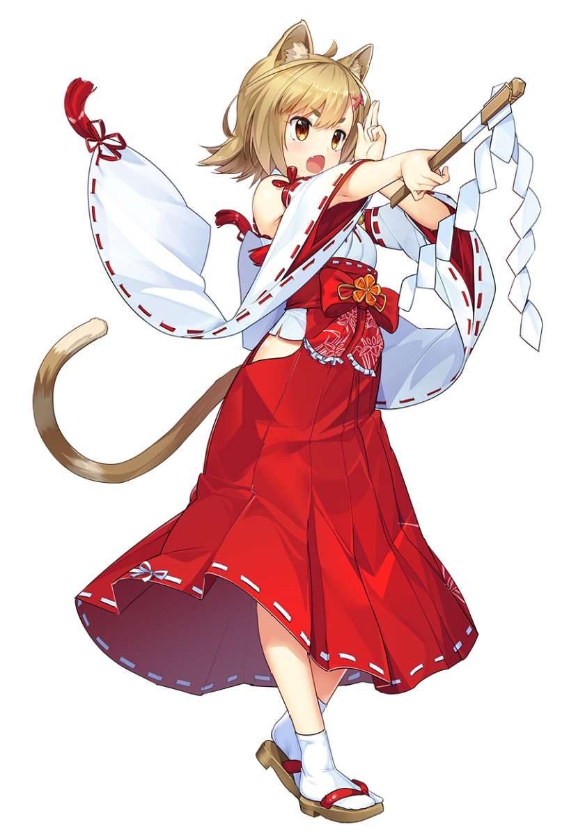 神社里的猫巫女